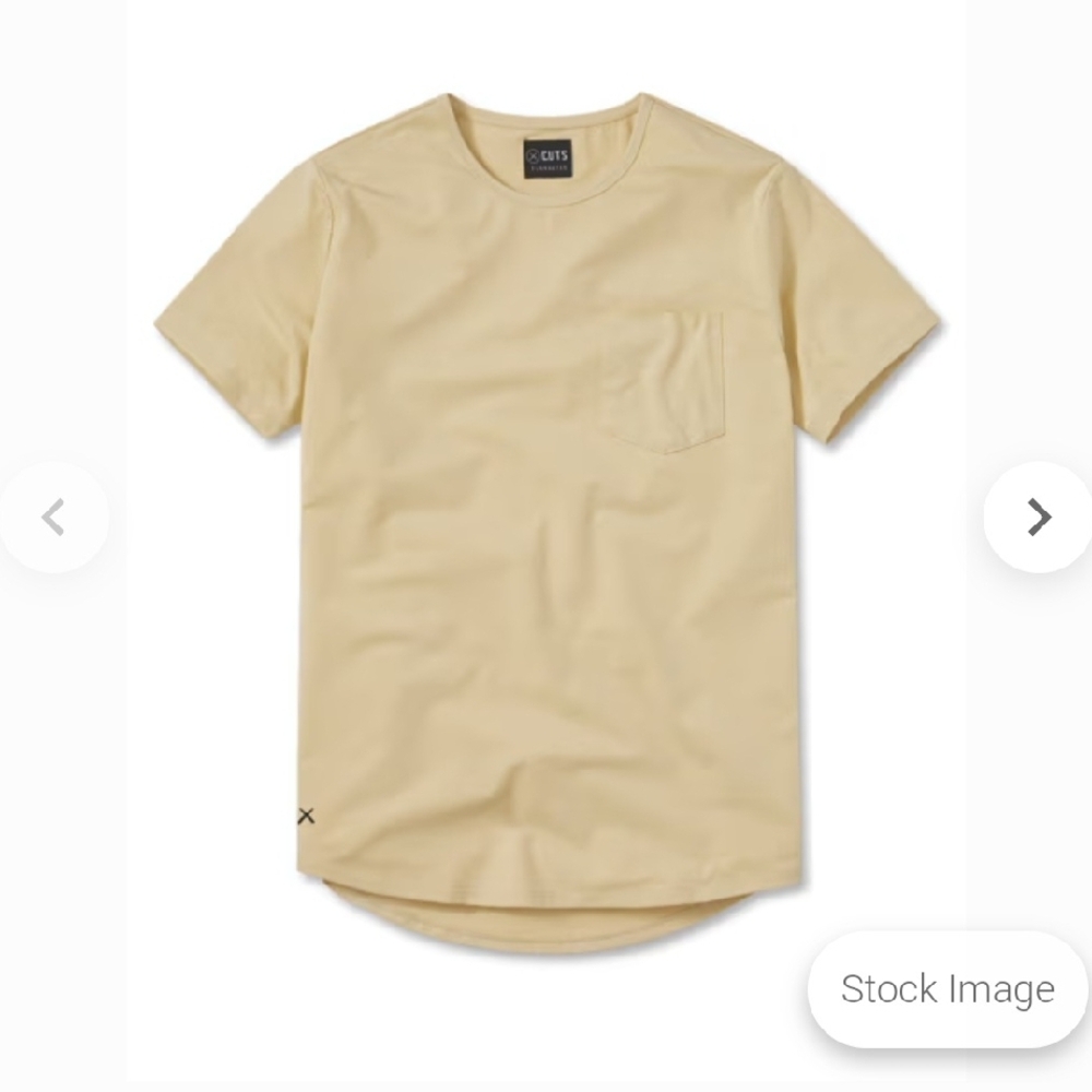 Men's Beige T-Shirt